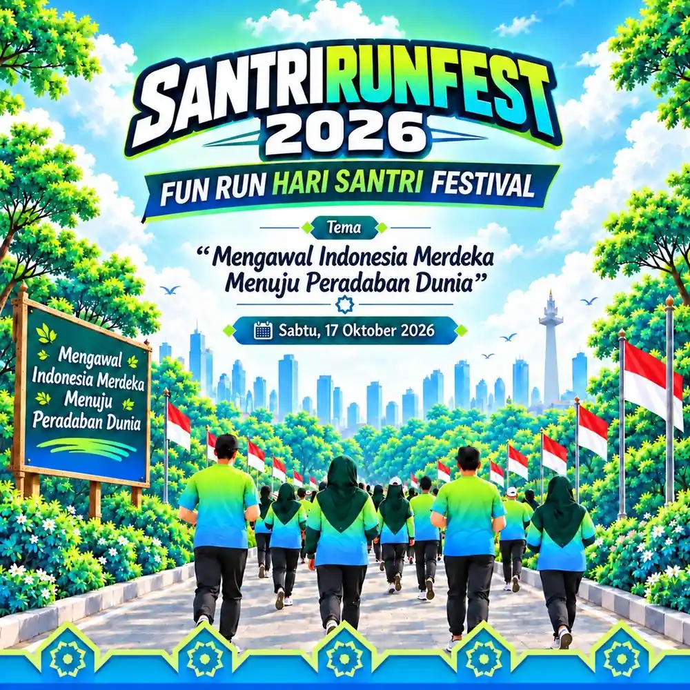 Poster SANTRI RUN FEST 2026
